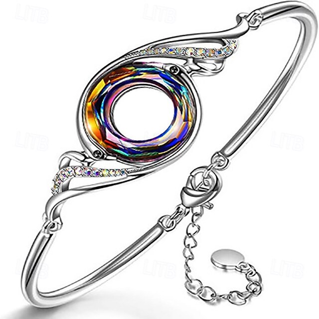 Classic Blessed Fashion Chrome Bracelet Jewelry Blue / Purple / Green For Daily Holiday4
