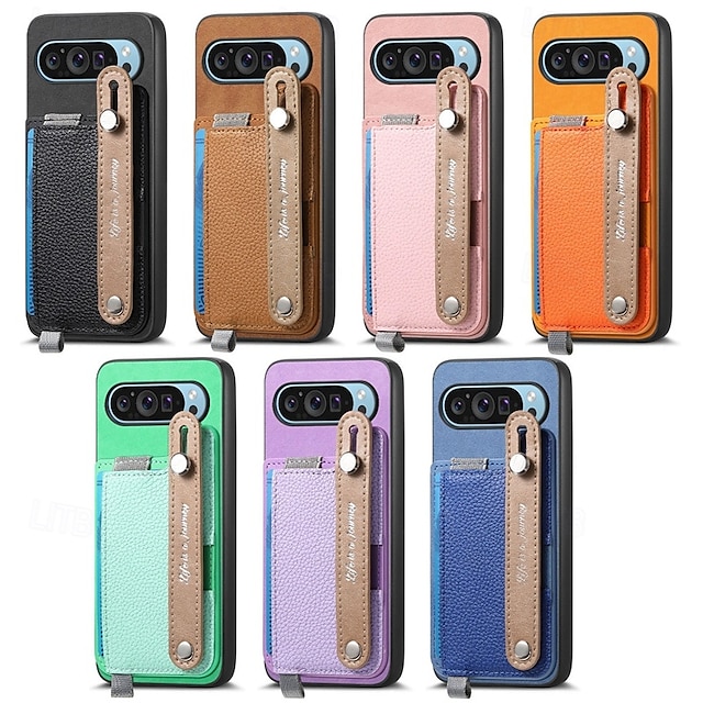  هاتف غطاء من أجل بكسل 9 برو بيكسل 9 برو اكس ال Pixel 8 Pro Pixel 8 بكسل 9 Pixel 7 Pixel 7 Pro غطاء خلفي مع حامل مغناطيس دعم الشحن اللاسلكي مكتب  /  الأعمال TPU جلد PU