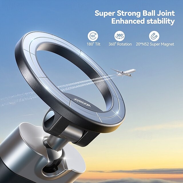  Phone Stand Portable Rotatable Magnetic Phone Holder for Outdoor Desk Kitchen Compatible with All Mobile Phone Phone Accessory