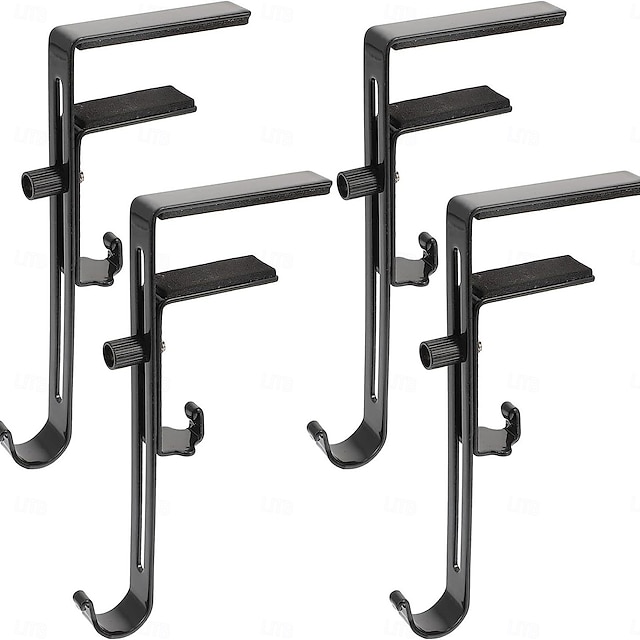  Pacotes com 2/4 ganchos resistentes 2 em 1 para guirlandas e meias, ganchos ajustáveis sem perfuração para meias de Natal, ganchos expansíveis para lareira para decoração de Natal