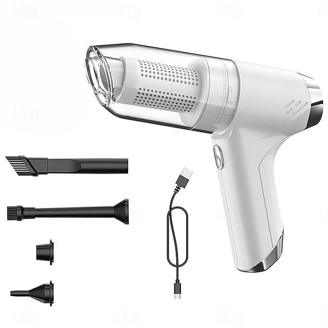  2000ma stark sugdammsugare bärbar handhållen mini trådlös dammsugare hushållsapparat för bil hemmakontor