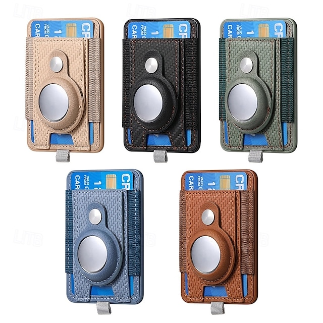  telefono Custodia Per iPhone 16 Pro Max Plus iPhone 15 Pro Max Plus Universali Custodia ad adsorbimento magnetico Con supporto A calamita Supporto a molla TPU pelle sintetica