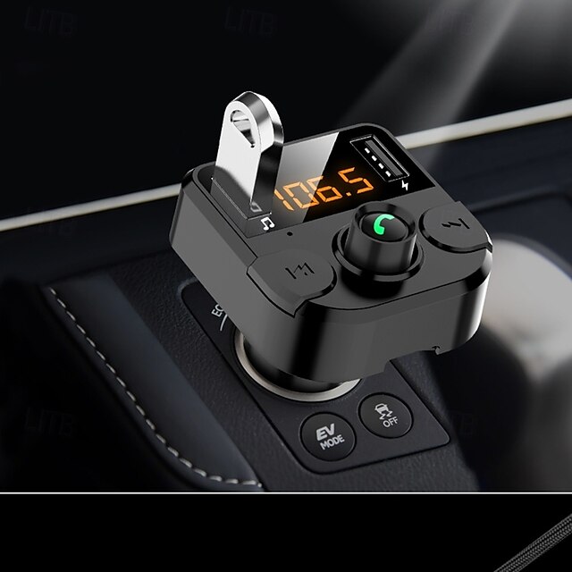  高品質の新しいbt36b車mp3プレーヤー多機能車シガレットライターUSB充電ポートbt車キット