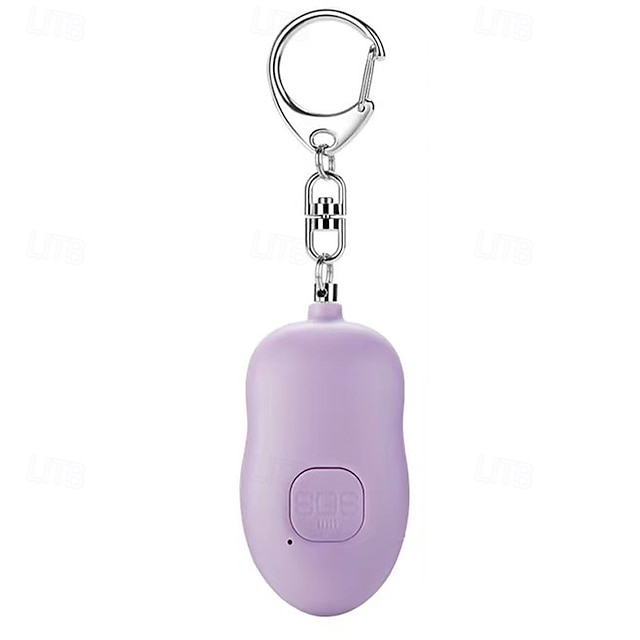  Self Alarm 130DB SOS Alarm Personal Safety Alarm Rechargeable Sos Panic Button LED Light Personal Safety & Protection