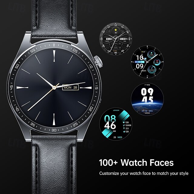  Joyroom JR-FC2 Smart Watch 1.32 inch Smartwatch Fitness Running Watch Bluetooth Pedometer Call Reminder Sleep Tracker Compatible with Android iOS Women Men Hands-Free Calls Waterproof Message Reminder