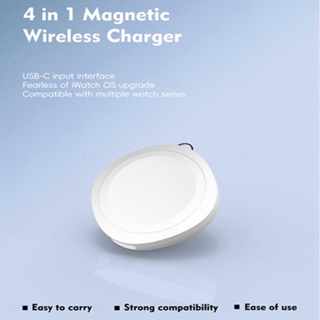  充電ステーション 3 W 出力電力 ワイヤレス充電ステーション CE 高速ワイヤレス充電 ライトウェイト MagSafe 用途 Apple Watch Ultra 8 7 6 5 4 SE2 Airpods 3 2 Pro 2 AppleWatchシリーズSE / 6/5/4/3/2/1