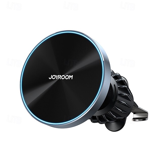  Držák na telefon do ventilace auta otočný magnetický držák telefonu do auta kompatibilní s bezdrátovým nabíjením