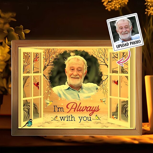  إطار صور مضيء مخصص مكتوب عليه 