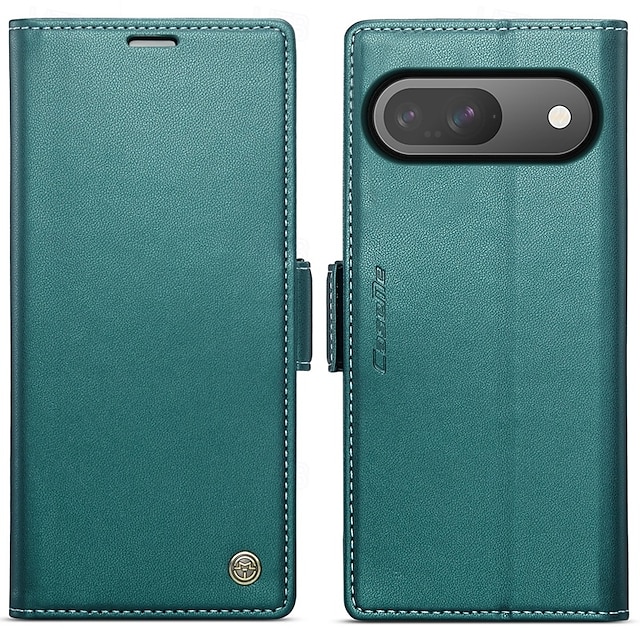  telefono Custodia Per Google Pixel 9 Pro Pixel 9 Pro XL Pixel 8 Pro Pixel 8 Pixel 9 Copertina ribaltabile Con supporto A calamita Slot per schede Retrò TPU pelle sintetica