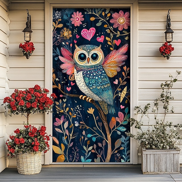  Bryllup Utendørs Dekorasjoner Dørdeksler Dørvev Dørforheng Dekorasjon Bakgrunn Innendørs/Utendørs Dørbanner Forside Dør Garderobe Kjærlighetsfugler Papegøye