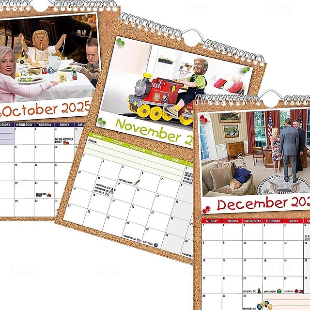 Kid Trump Wall Calendar 2025 Christmas Gift For Conservative Supporters Kid Trump Wall Calendar 2025 Christmas Gift For Conservative Supporters