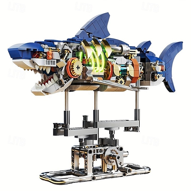  אבני בניין דגם בעלי חיים 687 pcs תואם מעטפת פלסטיק לגו יצירתי צעצועים לחץ לחץ דם אינטראקציה בין הורים לילד לילד צעצועים מתנות