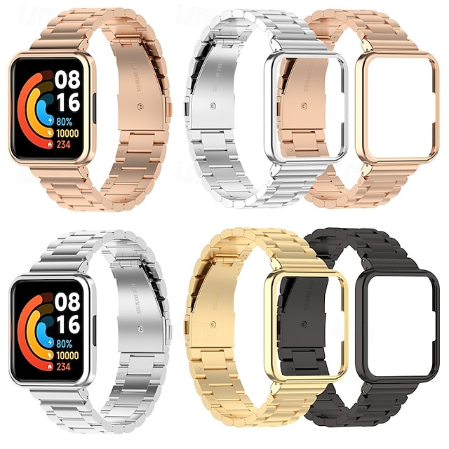  Reim til Smartklokke Kompatibel med Xiaomi Redmi klokke 2 Smartklokke Stropp Justerbar Solo loop Sportsrem Erstatning Armbånd