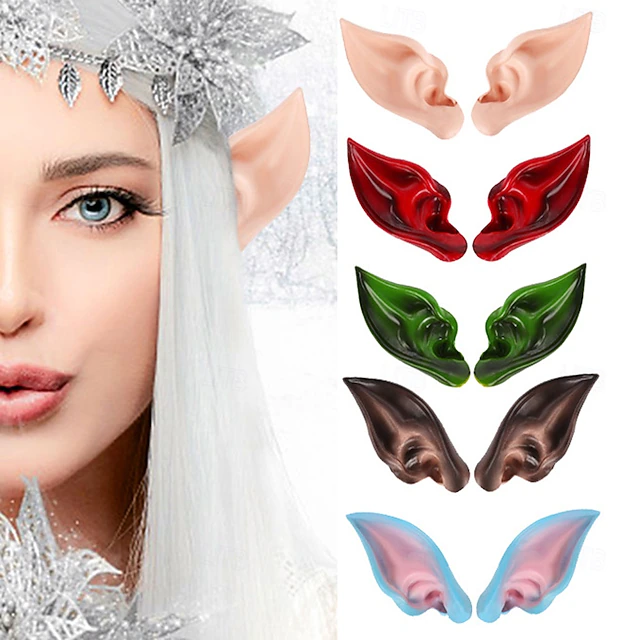 Elf Fairy Halloween Ear Cuffs Carnival Costume Funny Costume Adults' Men's Women's Carnival Mardi Gras Party Easy Halloween Costumes Dress Up 11