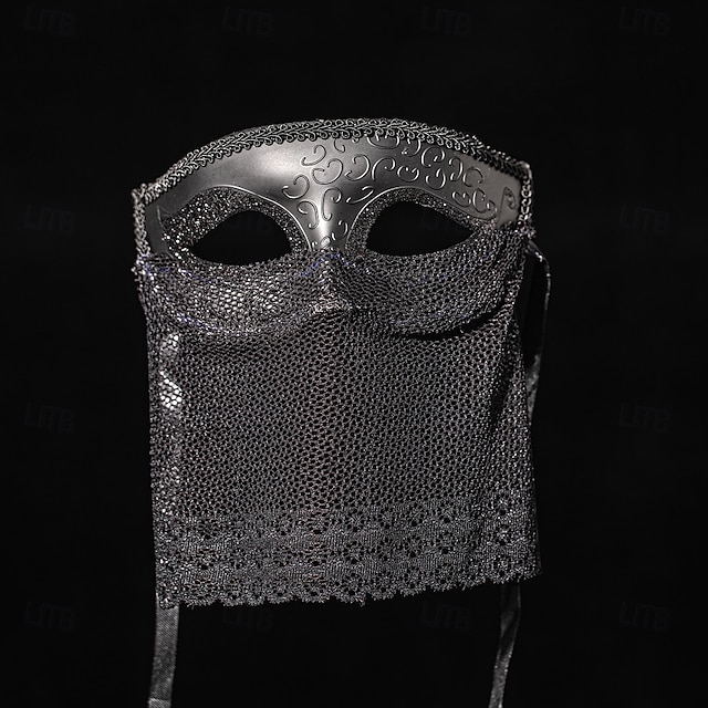  Arlecchino Maschere Carnevale Maschera veneziana Colombina Per adulto Per uomo Per donna Metà viso Feste Mascherata Carnevale di Venezia Halloween Carnevale martedì grasso Costume di Carnevale facile