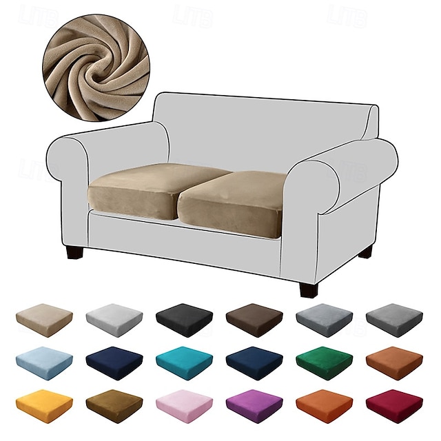  housse de coussin de canapé housse de siège de canapé housse extensible et durable parfaite pour protéger et rafraîchir les coussins de canapé ou de canapé ajoute confort et style à la décoration de