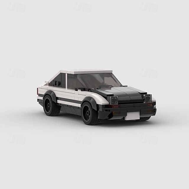  331 bucăți ae86 mașină de curse model de jucării bloc de construcție - cadou clasic moc educațional pentru copii halloween/ziua Recunoștinței/cadou de Crăciun halloween/ziua Recunoștinței/cadou de