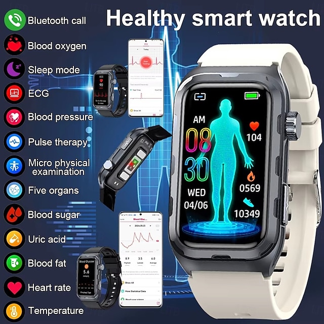  TK79 EKG Smart Klokke Armbånd EKG Puls Fysioterapi Mikro-fysisk trenings tracker Sport Helse Armbånd
