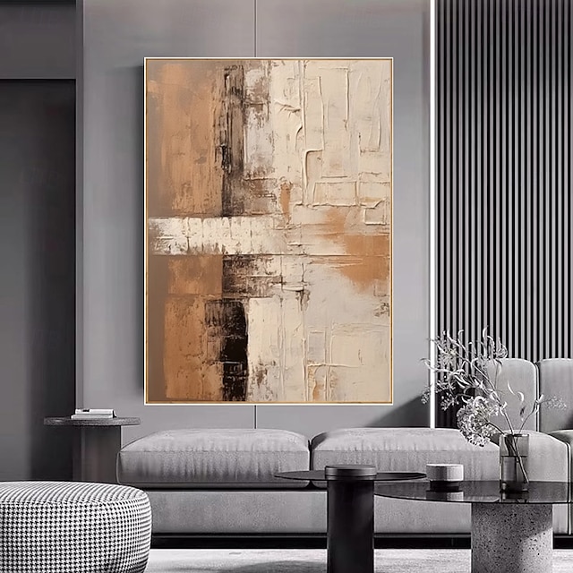  handgjorda oljemålningar canvas väggkonst dekoration modern abstrakt för heminredning rullad ramlös osträckt målning
