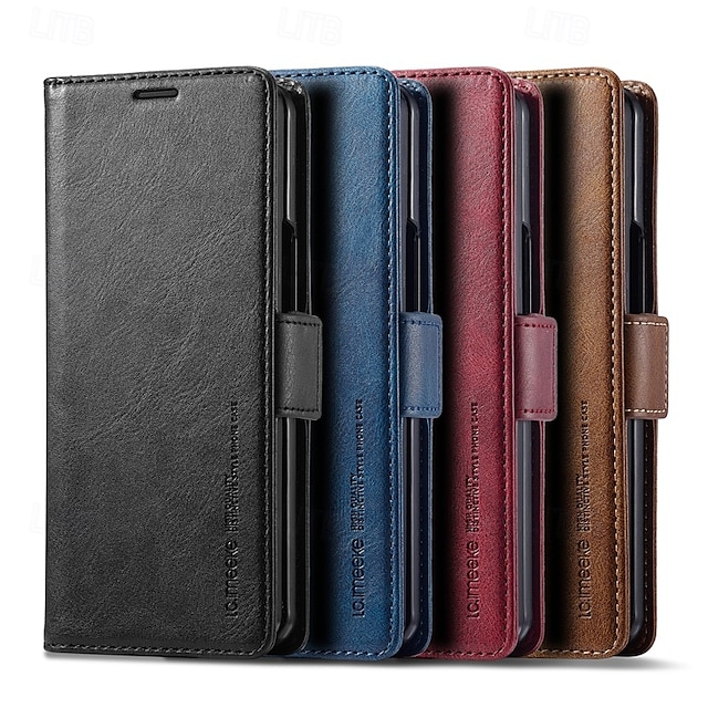  τηλέφωνο tok Για Samsung Galaxy Z Fold 7 Z Διπλώστε 6 Z Fold 5 Z Fold 4 Z Fold 3 Αναποδογυρίστε το κάλυμμα με βάση στήριξης Μαγνητική Υποδοχή κάρτας Ρετρό TPU PU δέρμα