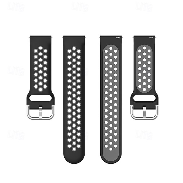  Smartwatch-Band Kompatibel mit Xiaomi Xiaomi Uhrenfarbe Smartwatch Gurt Verstellbar Solo-Loop Sportarmband Ersatz Armband
