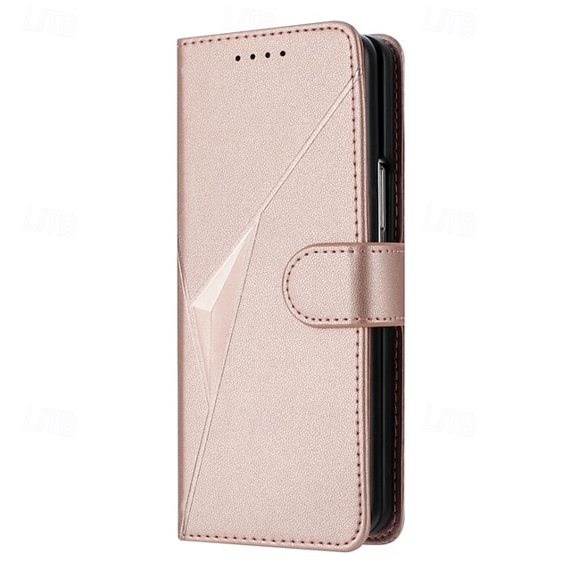  telefono Custodia Per Samsung Galaxy Z Fold 6 Z Fold 5 Z Fold 4 Z Fold 3 Copertura Posteriore Slot per Carte Resistente agli urti Retrò TPU Pelle PU