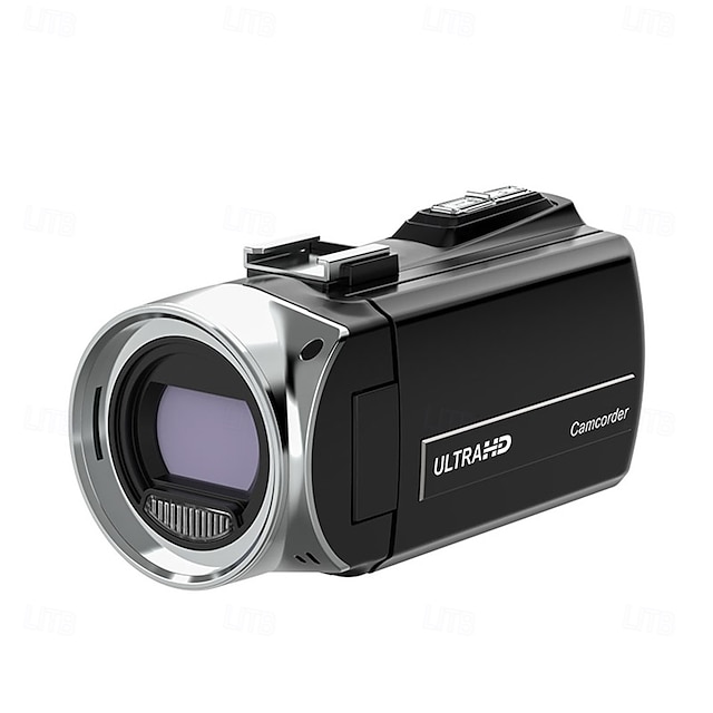  ビデオカメラ、ビデオカメラ、HD 4K、48MP、ビデオレコーダー、カメラ、ビデオブログ用カメラ、DV、ビデオカメラ、デジタルズーム