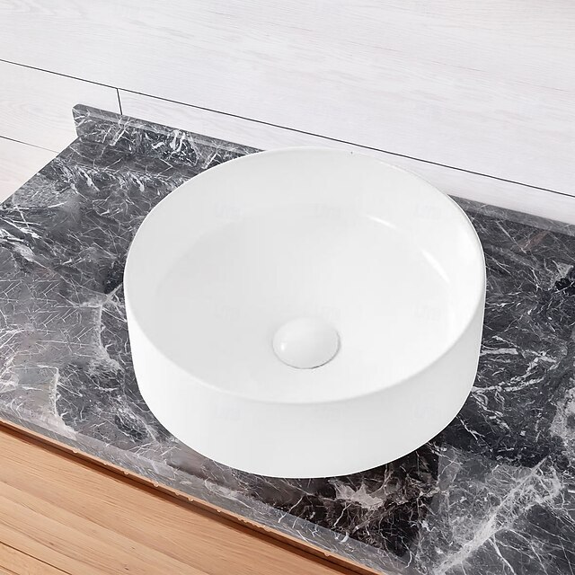  Badkamer Wastafel Hedendaagse - Keramiek Rond Vessel Sink