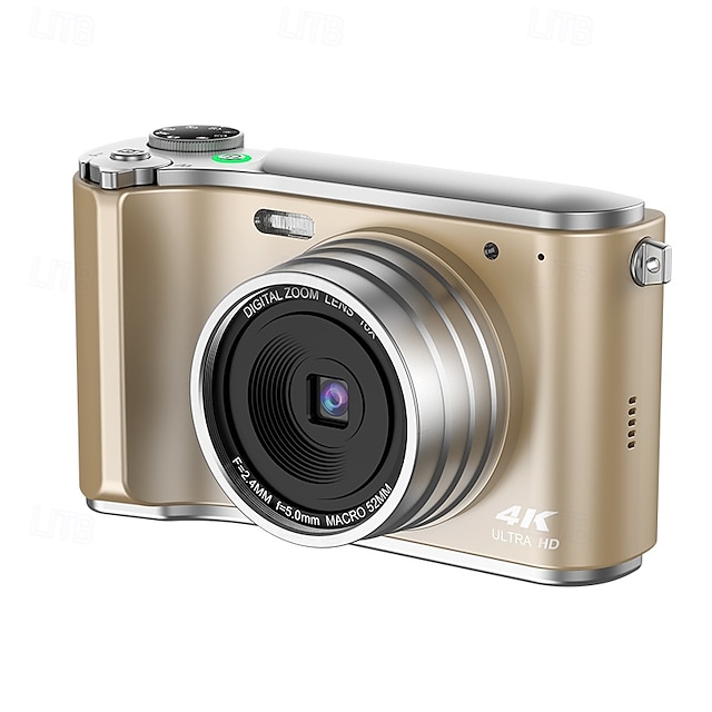  câmera digital retrô fashion de 64 megapixels 4k hd lente cmos hd câmera de tiro grande angular