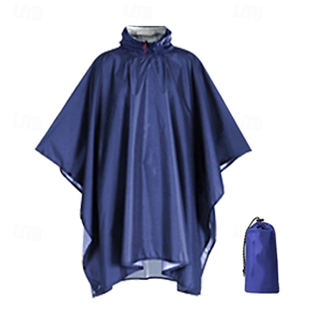  Unisexe Imperméable de randonnée Extérieur 3 en 1 Imperméable Léger Résistant à la déchirure Tenues de randonnée Vêtements de randonnée Printemps Automne capuche Imperméable Poncho de Pluie Chasse