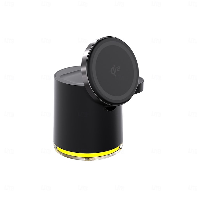  Carregador Sem Fios Estação de carregamento sem fio CE Magnética Para Smartwatch Compatível com qualquer dispositivo habilitado para carregamento sem fio Airpods 3 2 Pro 2