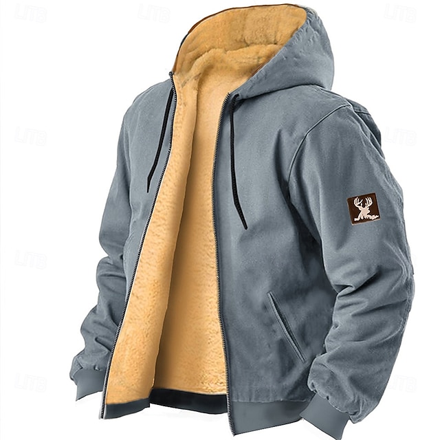  Men's Cowboy Hoodie Sweatshirt Fashion Western Cowboy Long Sleeve Crew Neck Vacation Streetwear Black Blue Zip Up Fall Winter Designer