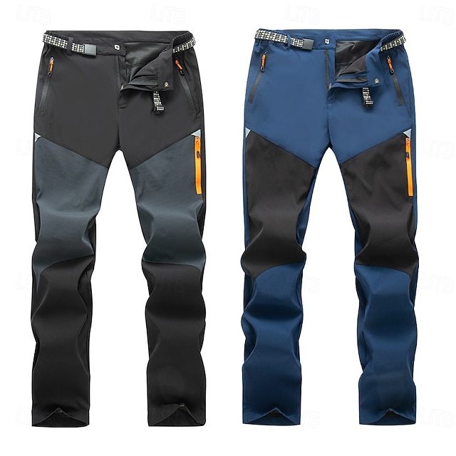  Dames Wendbare Hosen Wandelbroek Lapwerk Zomer Buiten Winddicht Sneldrogend Lichtgewicht Rekbaar Kleding Onderlichaam Leger Groen Donker Marineblauw Jagen Vissen Klimmen XS S M L XL