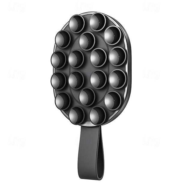  Shower Phone Holder Portable Magnetic Suction Cup Phone Holder for Bathroom Mirror Kitchen Compatible with All Mobile Phone Phone Accessory