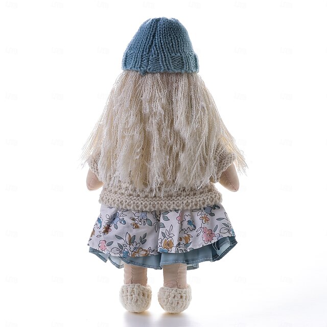 Cotton Body Waldorf Doll Handmade Mini Dress Up Doll Diy（Accessory bear not included）