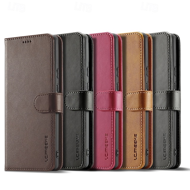  telefon Carcasă Pro Google Pixel 9 Pro Pixel 9 Pro XL Pixel 8 Pro Pixel 8 Pixel 9 Pixel 7 Pixel 7 Pro Pixel 6 Pixel 6 Pro Flip Cover se stojánkem Magnetické Slot pro kartu Retro TPU PU kůže