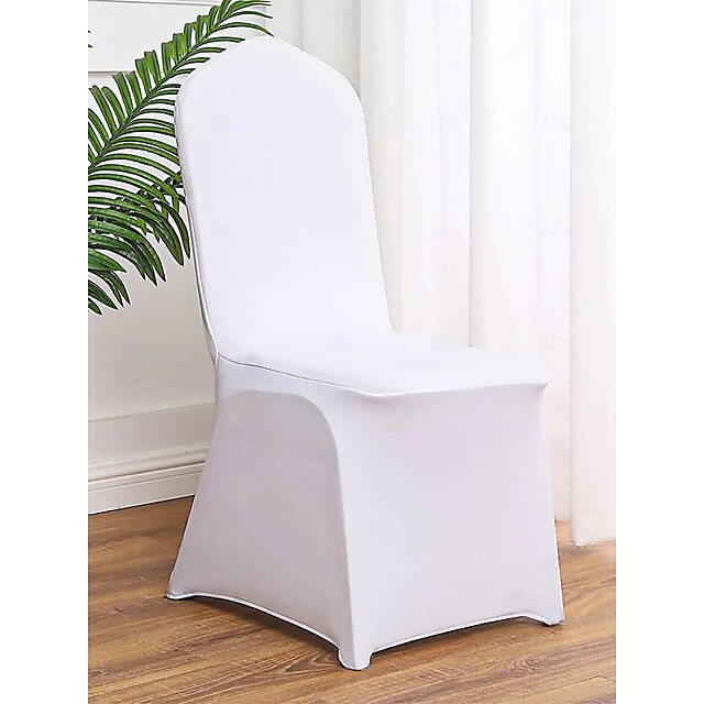  capas para cadeiras de casamento capas elásticas de ajuste universal com cobertura total, perfeitas para casamentos, banquetes e eventos, duráveis e resistentes a rugas, adicionam elegância e estilo a
