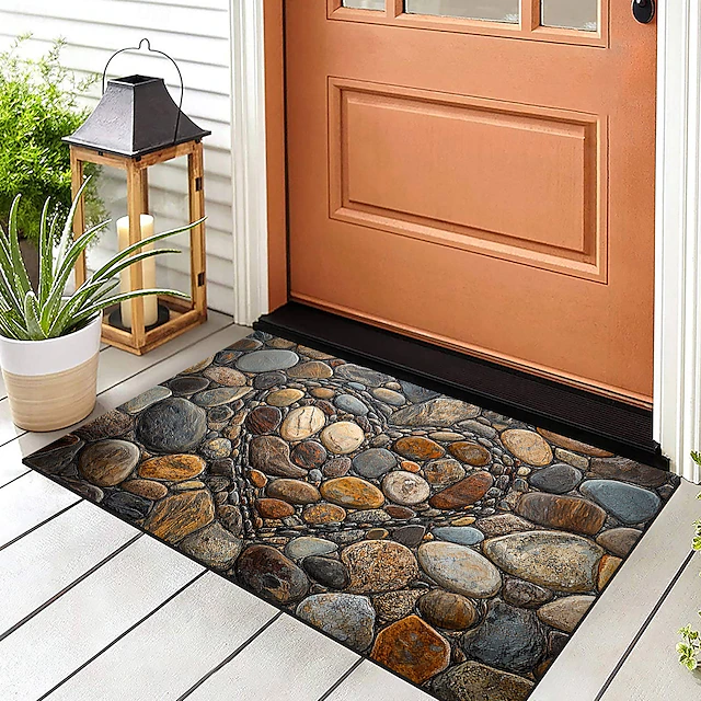 Wedding Love Cobblestone Doormat Kitchen Mat Floor Mat Non-Slip Area Rug Oil Proof Rug Indoor Outdoor Mat Bedroom Decor Bathroom Mat Entrance Rug 28
