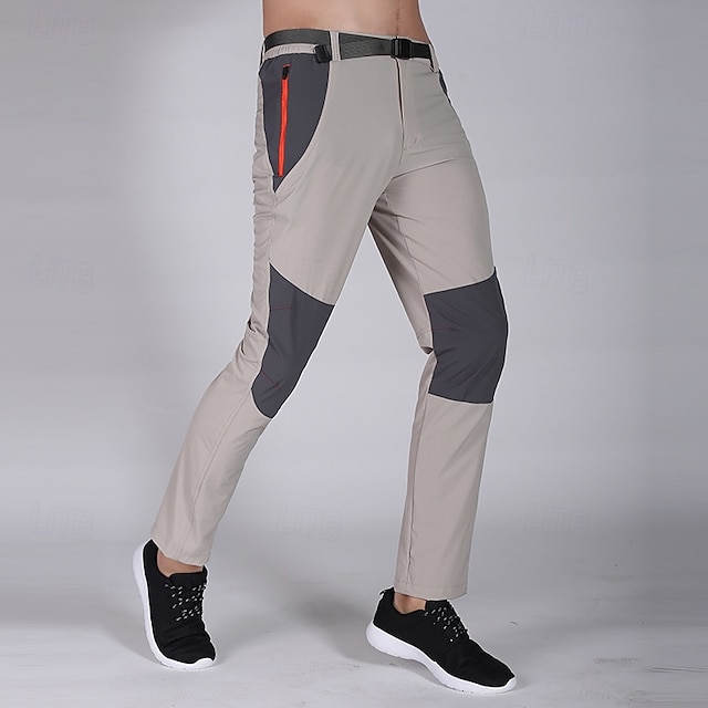  Dam Vandringsbyxor Lappverk Sommar Utomhus Normal Vindtät Hudvänlig Snabb tork Lättvikt Underdelar Vit Mörkgrå Elastan Jakt Fiske Klättring M L XL XXL