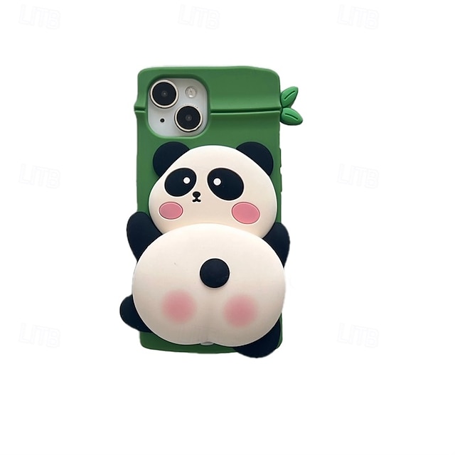  Phone Case For iPhone 15 iPhone 15 Pro Max iPhone 14 Pro Max iPhone 13 12 Pro Max Back Cover with Stand Holder Shockproof Retro Silicone