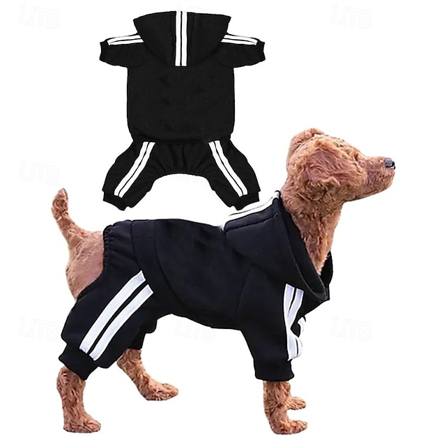  Dog Hoodie Fashion Winter Warm Fashion Comfortable Outdoor Dailywear Indoor Dog Clothing for Small Medium