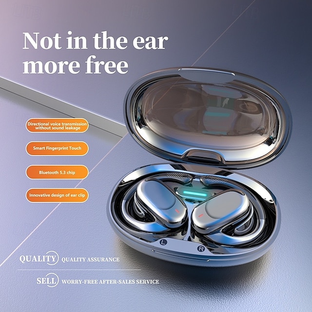  JM05 True Wireless Headphones TWS Earbuds Ear Hook Bluetooth 5.3 Sports Waterproof IPX4 Long Battery Life for Apple Samsung Huawei Xiaomi MI  Fitness Camping / Hiking Running Mobile Phone Travel