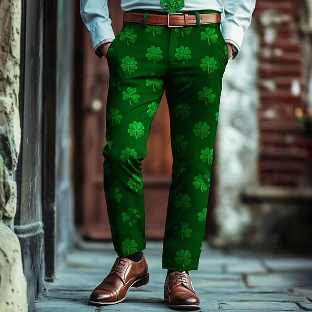 Fête de la St. Patrick Homme Trèfle à Quatre Feuilles