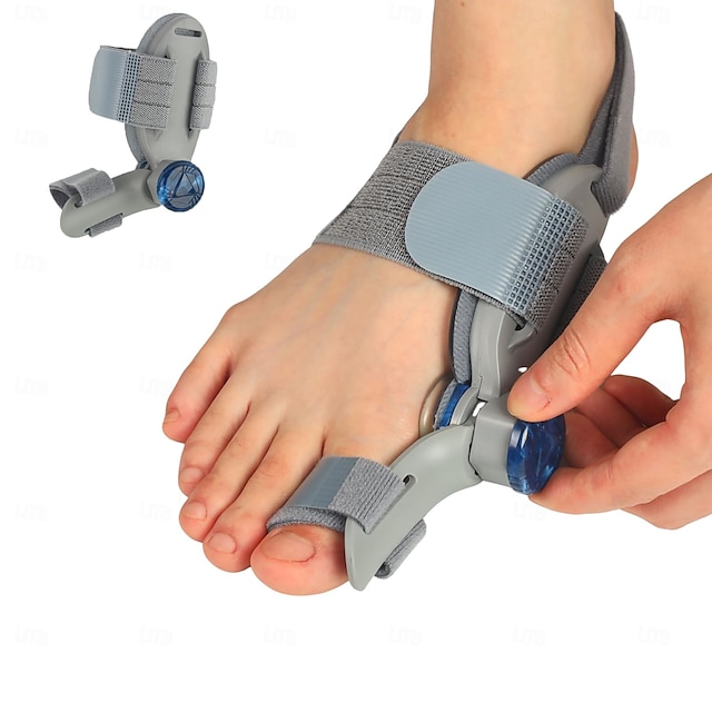  Bunion Corrector for Women Men Big Toe,Adjustable Knob Bunion Corrector for Bunion Relief,Bunion Fix with Bunion Silicone Pad,Suitable for Left and Right Feet