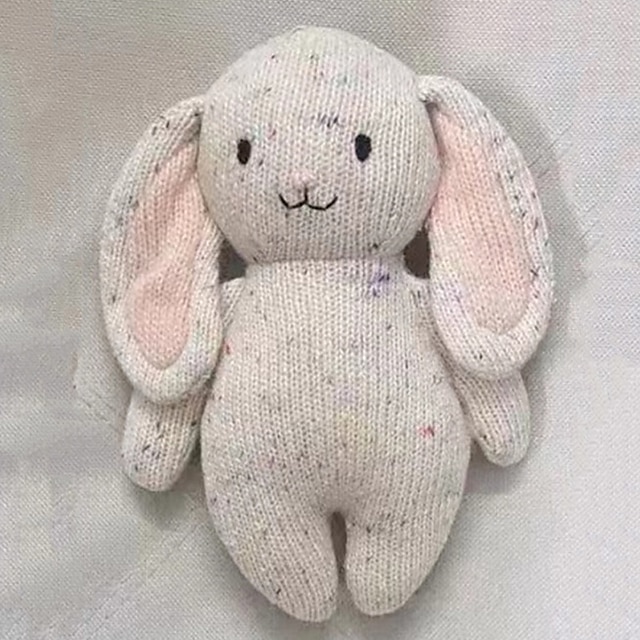 Waldorf Doll Accessories Handmade Soft Baby Bunny Girl Accompany Rag 