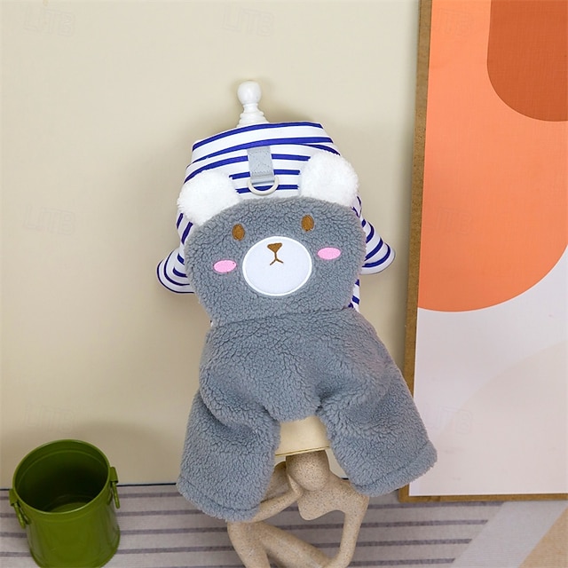  Hunde Katte Bluser Afslappet Hverdag Fritid Vinter Varm Blød Bekvem Hverdag Afslappet / Hverdag Kat Hund Husky Labrador Alaskan malamutes