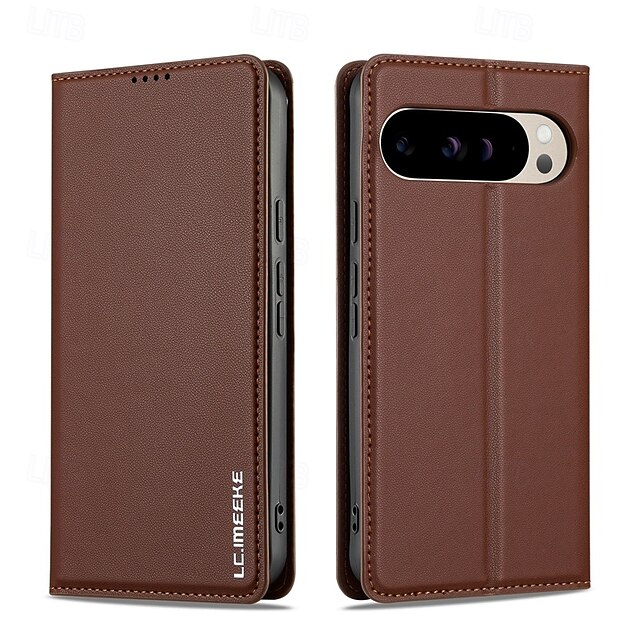  telefono Custodia Per Google Pixel 9 Pro Pixel 9 Pro XL Pixel 8 Pro Pixel 8 Pixel 9 Pixel 7 Pixel 7 Pro Copertina ribaltabile Con supporto Slot per schede Resistente agli urti Retrò TPU pelle