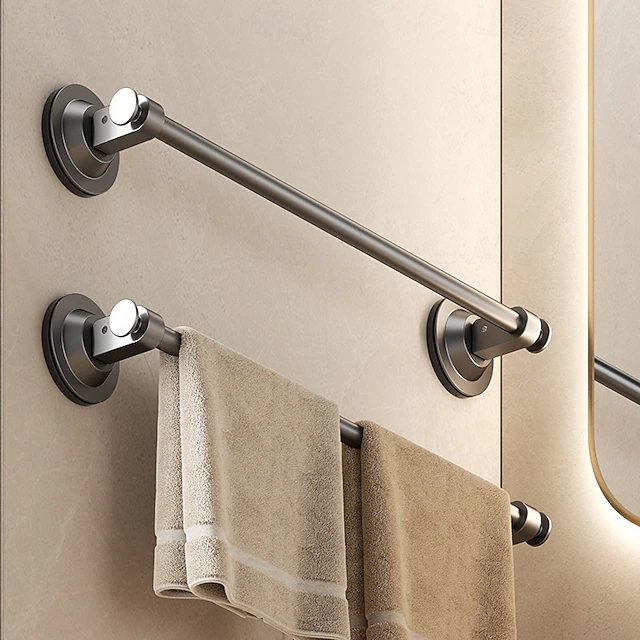 Support Porte-Serviettes En Papier Pour Panneau Perforé Wall Control – Étagère Robuste 40,6 Cm Avec Tige, Noir Métal Solide