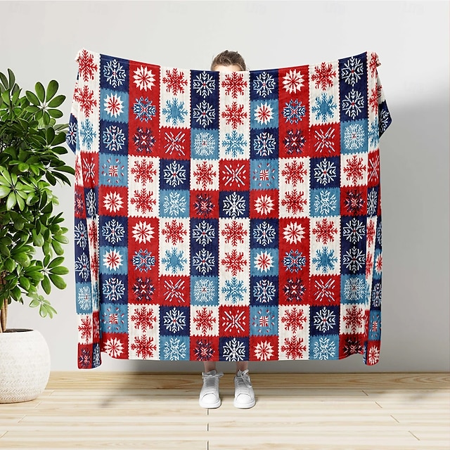  coperta super morbida scandinava in stile messicano in mattoni, novità coperte in flanella calde stampate in 3d per tutte le stagioni regali decorazioni natalizie per la casa grande coperta