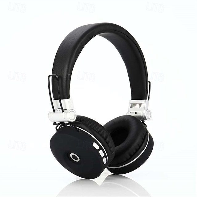  Fones de ouvido Bluetooth sem fio estéreo com microfone sobre a orelha fones de ouvido profissionais para jogos esportivos cancelamento de ruído